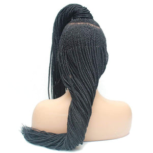 Cornrow Full Lace Updo Braided Wig - Small- 54cm $205 Ghana Weave QualityHairByLawlar (4429782057046)