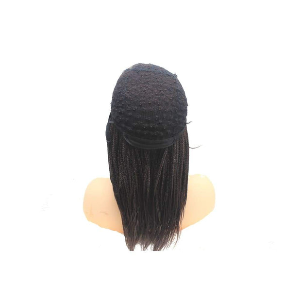 Dark Brown Lace Frontal Braided Wig- Feathers Box Braids Style - $160.00 Box Braids QualityHairByLawlar (4464986816598)