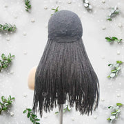 Knotless Box Braids Wig- Natural Black - Medium- 56cm $200 Knotless Braids QualityHairByLawlar (6615468277846)