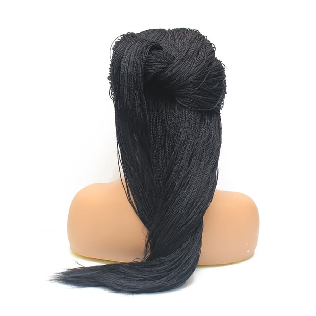 Micro Twist Fully Hand Braided Lace Wig (1) - $220 Micro Twists QualityHairByLawlar (4441690603606)