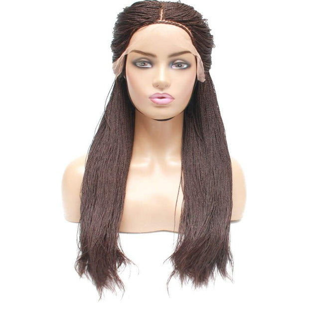 Micro Twist Fully Hand Braided Lace Wig (33) - Medium - 56cm $205 Micro Twists QualityHairByLawlar (56654659596)