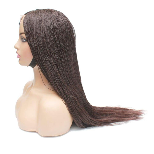 Micro Twist Fully Hand Braided Lace Wig (33) - Medium - 56cm $205 Micro Twists QualityHairByLawlar (56654659596)