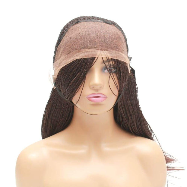 Micro Twist Fully Hand Braided Lace Wig (33) - Medium - 56cm $205 Micro Twists QualityHairByLawlar (56654659596)