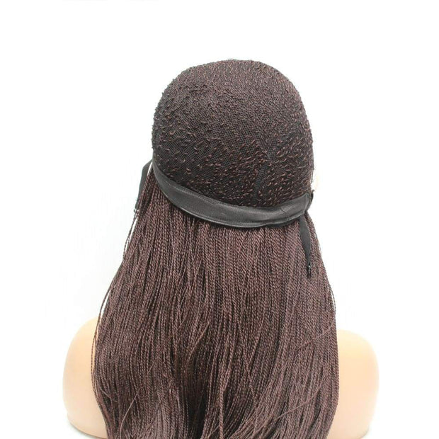 Micro Twist Fully Hand Braided Lace Wig (33) - Medium - 56cm $205 Micro Twists QualityHairByLawlar (56654659596)