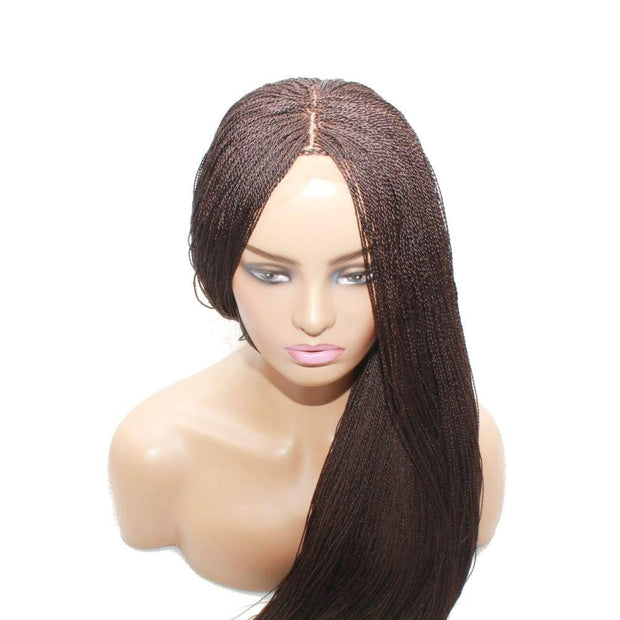 Micro Twist Fully Hand Braided Lace Wig (33) - Medium - 56cm $205 Micro Twists QualityHairByLawlar (56654659596)