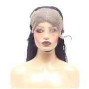 Micro Twist Fully Hand Braided Lace Wig (Purple) (4826692091990)