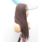Mid Part Lace Closure Braided Wig- 33 - Medium - 56cm $175 Ghana Weave QualityHairByLawlar (4631423352918)