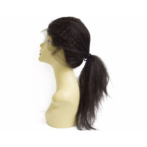 Mongolian 360 Kinky Straight Lace Frontal - 12 $135.00 Lace Closure / Frontal QualityHairByLawlar (11065674060)