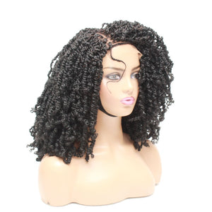 Passion Twist Ombre Two Tone Lace Closure Braided Wig- 1B - Medium - 56cm $190 Sprint Twists QualityHairByLawlar (5012764196950)