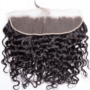 Peruvian Human Hair Water Wavy Lace Frontal (8762523724)