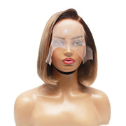 Pre-Made Dirty Blonde Human Hair Lace Wig (8058620182837)