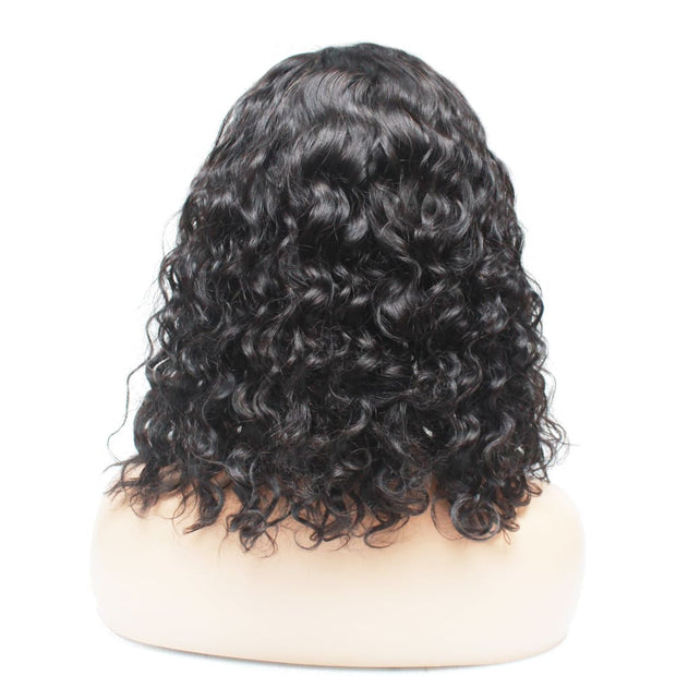 Pre-Made Water Wavy Human Hair Lace Closure Wig - $265 Pre Made Human Hair Wig QualityHairByLawlar (6748169896022)