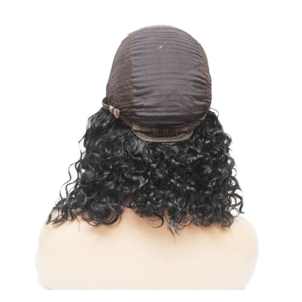 Pre-Made Water Wavy Human Hair Lace Closure Wig - $265 Pre Made Human Hair Wig QualityHairByLawlar (6748169896022)
