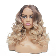 Raw Hair- Indonesian Body Wave Blonde Ombre Human Hair Lace Front Wig - Medium - 56cm $450 Lace Front Wig QualityHairByLawlar (4986060406870)