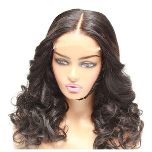 Raw Hair- Indonesian Body Wave Human Hair Lace Front Wig- 18 - Medium- 56cm $430 Lace Front Wig QualityHairByLawlar (80000745484)