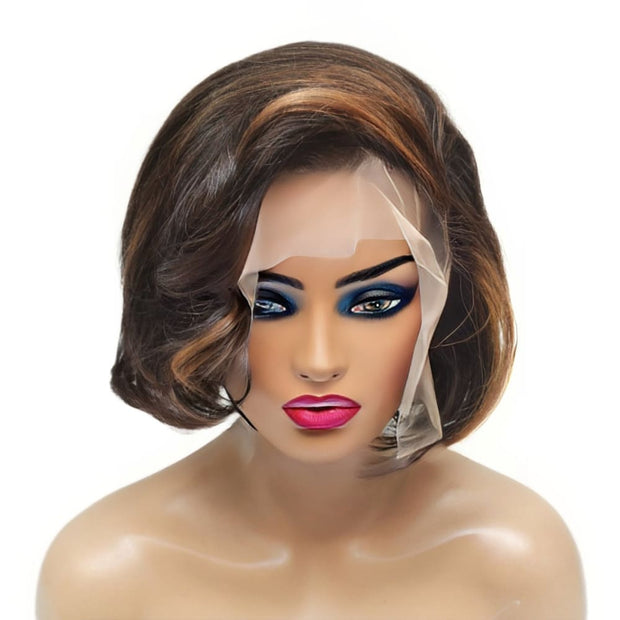 Raw Hair - Vietnamese Cropped Balayage Lace Front Wig (8112885498165)