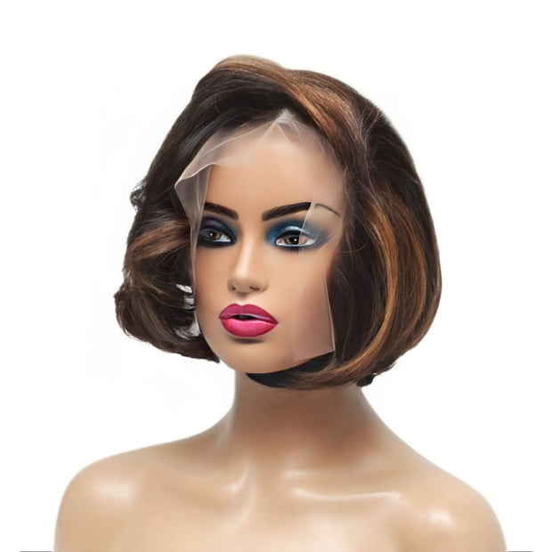 Raw Hair - Vietnamese Cropped Balayage Lace Front Wig (8112885498165)