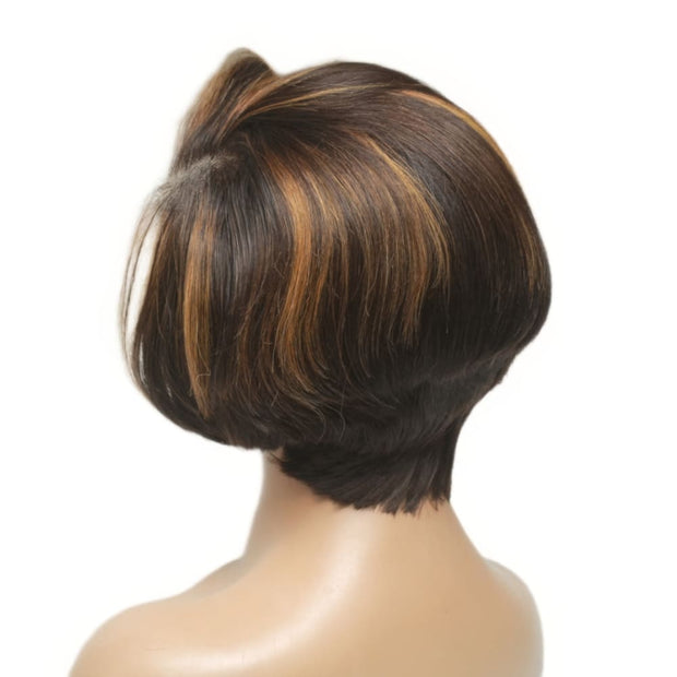 Raw Hair - Vietnamese Cropped Balayage Lace Front Wig (8112885498165)