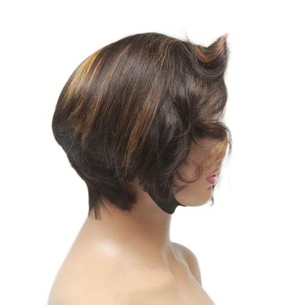 Raw Hair - Vietnamese Cropped Balayage Lace Front Wig (8112885498165)