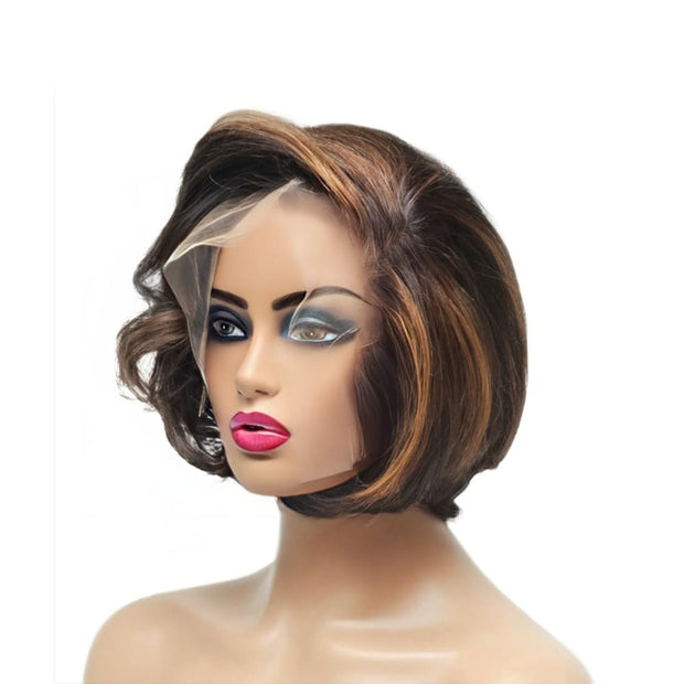 Raw Hair - Vietnamese Cropped Balayage Lace Front Wig (8112885498165)