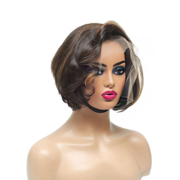 Raw Hair - Vietnamese Cropped Balayage Lace Front Wig (8112885498165)