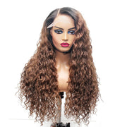 Raw Hair - Vietnamese Loose Wave Ombre Lace Front Wig- 24" (6629261410390)