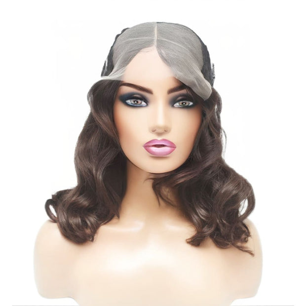 Raw Hair - Vietnamese Natural Wavy Ombre Lace Front Wig (8099752116533)