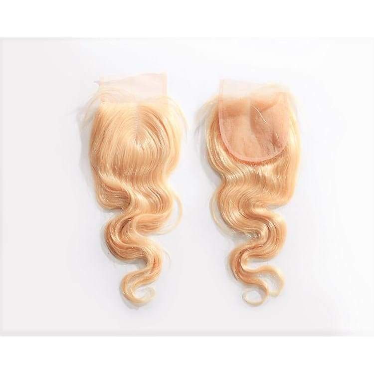 Russian Bodywave Blonde Lace Closure - 14 $80.00 Lace Closure / Frontal QualityHairByLawlar (1319166017622)