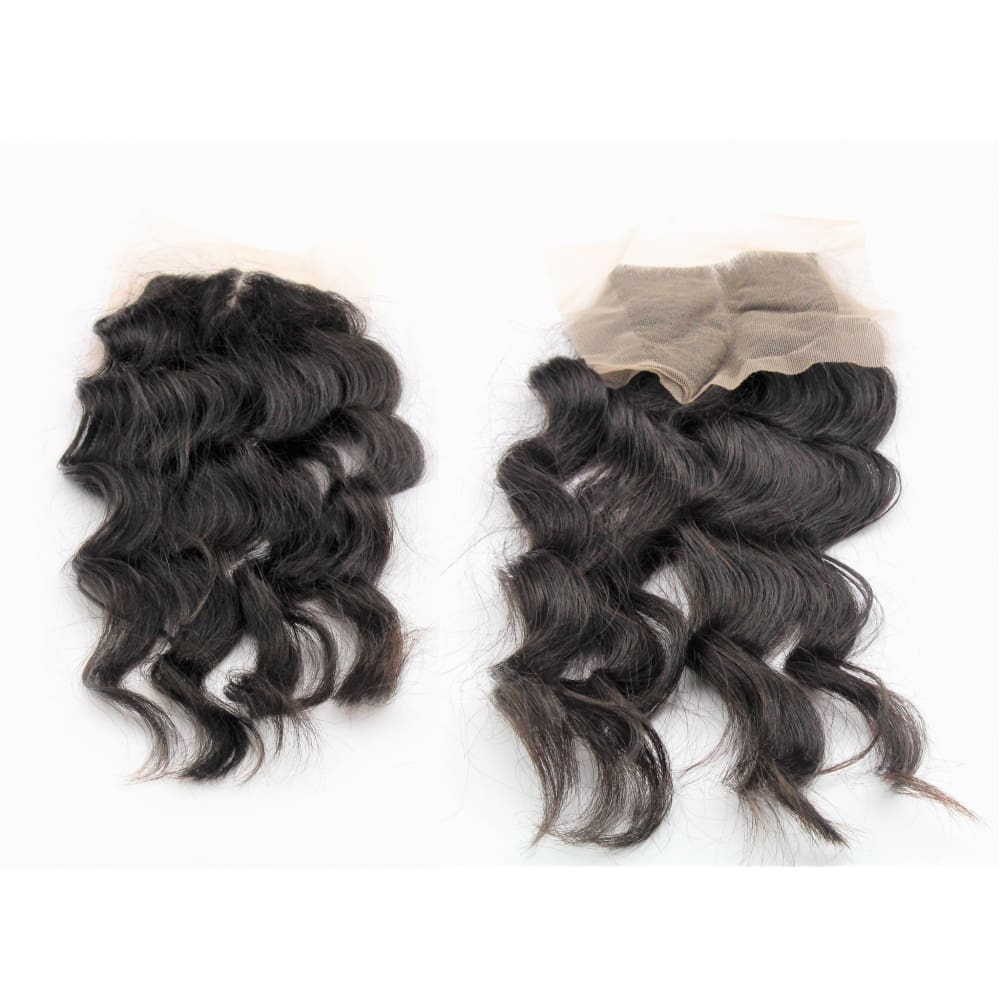Vietnamese Natural Wavy Lace Closure - 14 $75.00 Lace Closure / Frontal QualityHairByLawlar (51304169484)